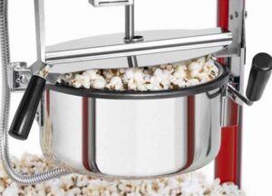 Popcorn machine closeup