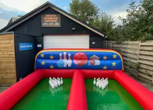 Voetbal bowlingbaan
